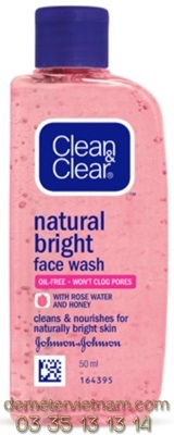 Johnson face wash Natural bright 50ml