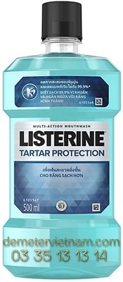 Listerine Tartar Protection Ngan ngua voi rang 500ml