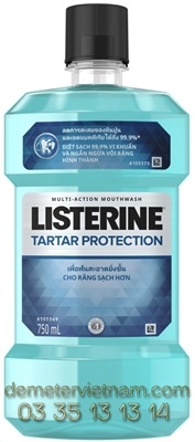 Listerine Tartar Protection Ngan ngua voi rang 750ml