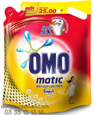 Omo Nuoc Giat Tinh Dau Thom Tui 4x2400g