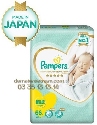 Tã dán Pamper Jumbo Japan NB66x4