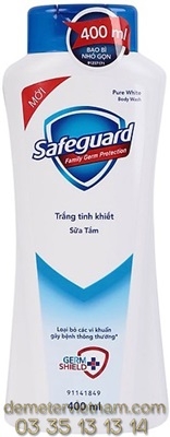 Safeguard sua tam Trang tinh khiet 400ml