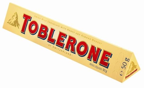 Chocolate sữa Toblerone 50gr (24 bars x 8)