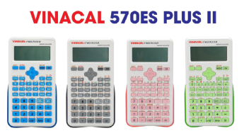 Máy tính Vinacal 570ES Plus II nhiều màu