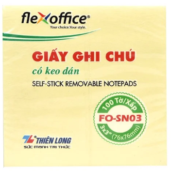 giấy nhớ 3*3 Flexoffice - SN03