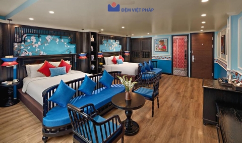 Ruột gối vuông,Tựa lưng, Trang trí Ball Fiber CVC T200 cao cấp 45x45 R05 Đệm Việt Pháp