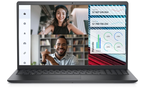 Laptop Dell Vostro 3520 Core i5-1135G7 8G SSD256 Màn 15.6FHD Win 11-Màu Đen