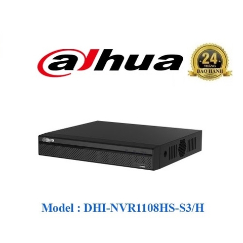 Đầu ghi hình IP 8 kênh DAHUA DHI-NVR1108HS-S3/H