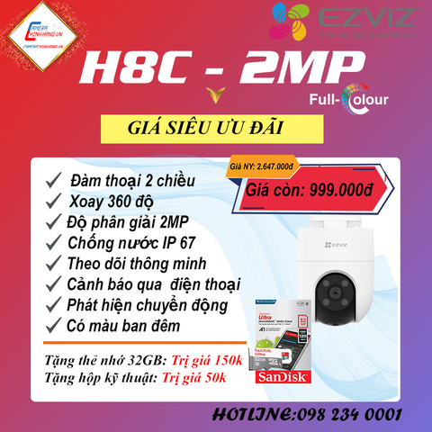 ezviz H8C 2mp