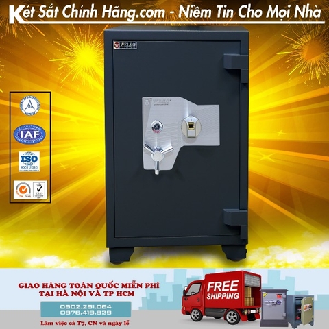 Két sắt xuất khẩu mỹ welko US88F vân tay