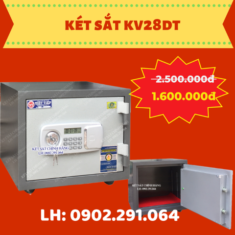 Két sắt việt tiệp KV28DT điện tử