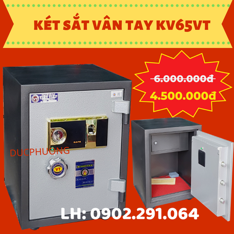 Két sắt việt tiệp W65VT khóa vân tay