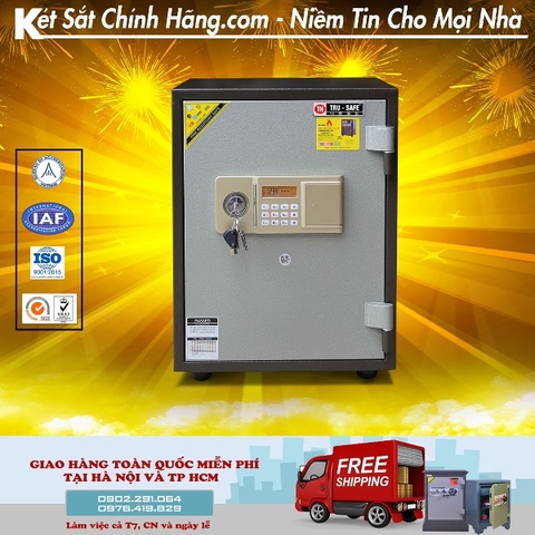 Két sắt C55KDT khóa điện tử chống cháy chống trộm