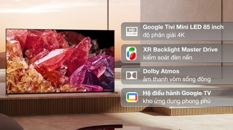 Tivi Mini LED Sony 4K 85 inch XR-85X95K