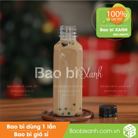 Chai nhựa vuông 330ml