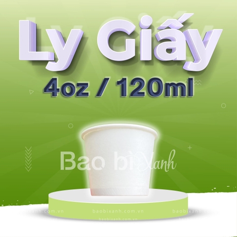 Ly giấy 4oz - 120ml