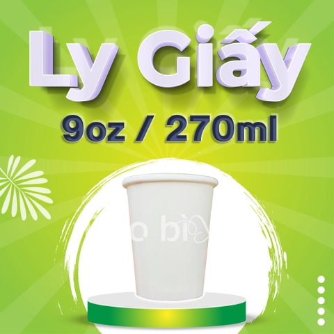 Ly giấy 9oz - 270ml