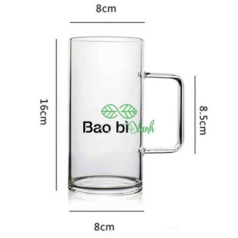 Ly cafe 700ml có quai bộ 6 ly