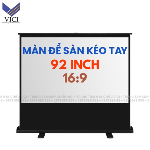 Màn chiếu để sàn 92inch