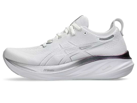 Giày chạy bộ nữ ASICS GEL-NIMBUS 26 PLATINUM - 1012B720.100