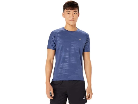 Áo chạy bộ nam ASICS GRAPHIC EMBOSS SS TOP 2011D012.401