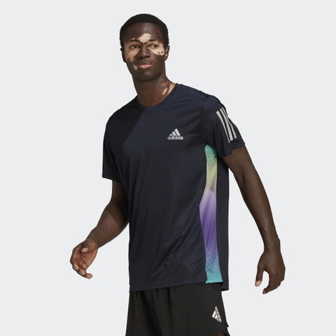 Áo thun chạy bộ nam adidas Colorblock - HB9161