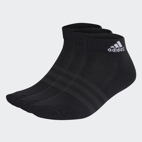 Bộ 3 đôi tất thể thao cổ chân có đệm adidas - IC1277