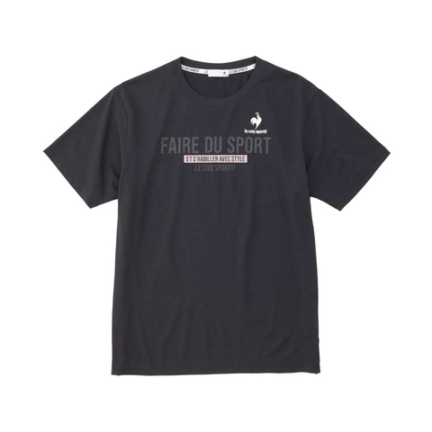 Áo T-Shirt le coq sportif nam - QMMTJA05-BLK