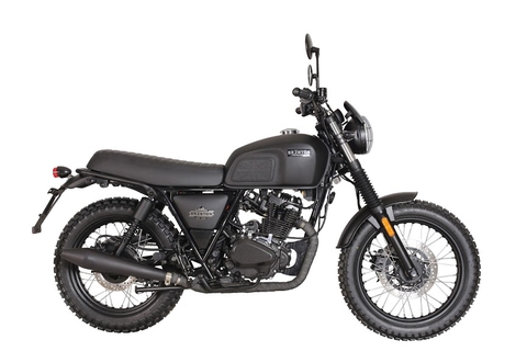 Brixton Scrambler 125 (Đen nhám)