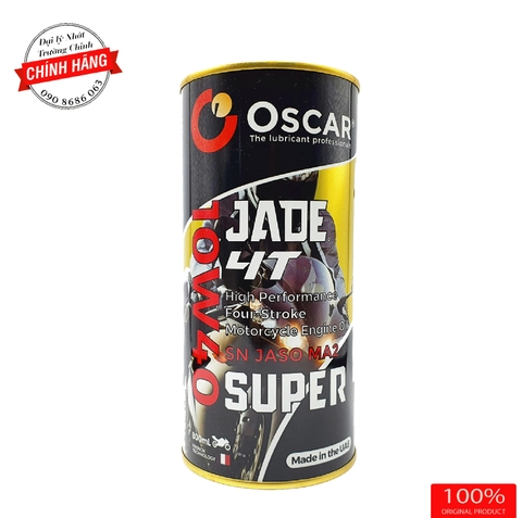 Nhớt Oscar Super tổng hợp 10W40 hàng nhập khẩu dành cho xe số