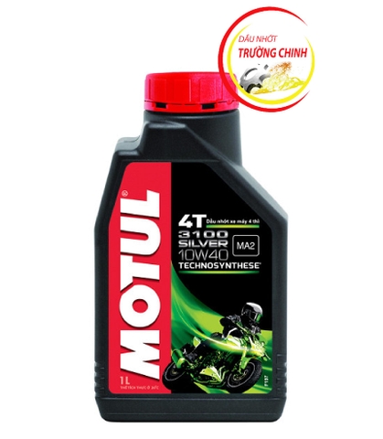 Nhớt Motul 3100 Silver 10W40 dành cho xe số, tay côn