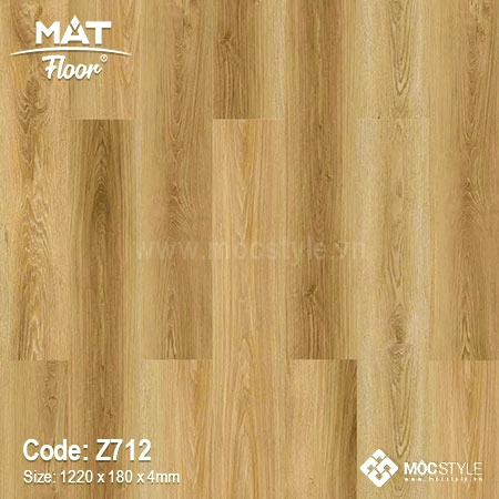 Sàn nhựa giả gỗ Matfoor 4mm - Sàn nhựa Matfloor Z712