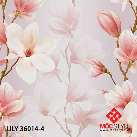 Giấy dán tường Lily - Giấy dán tường Lily 36014-4