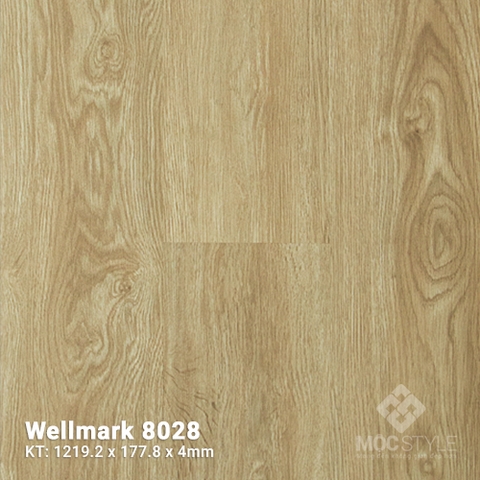 Sàn nhựa Wellmark - Sàn nhựa hèm khóa Wellmark 8028