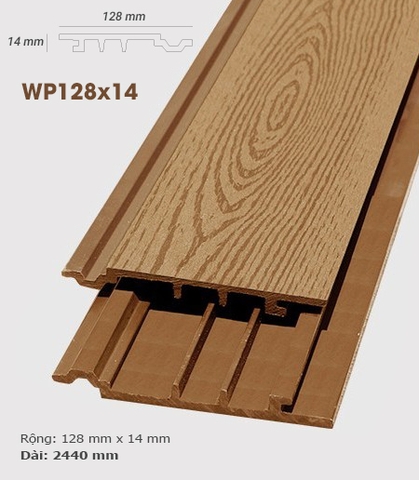Ốp tường, ốp trần - Ốp tường AWood WG128x14 Wood