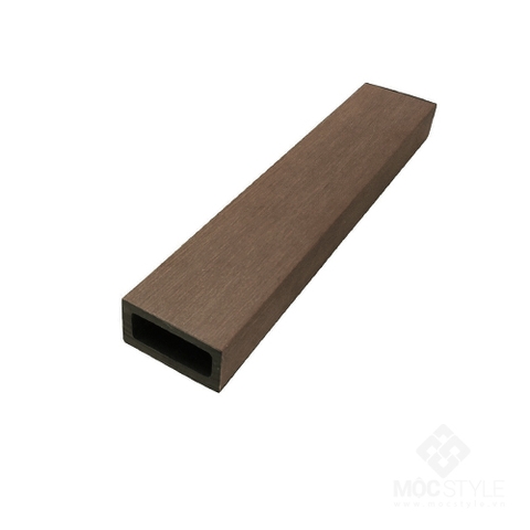 Thanh lam, cột gỗ nhựa Luxwood - Lam gỗ nhựa ngoài trời 50x25 - Coffee
