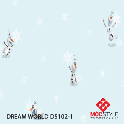 Giấy dán tường Dream World - Giấy dán tường Dream World D5102-1