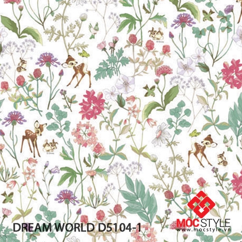 Giấy dán tường Dream World - Giấy dán tường Dream World D5104-1