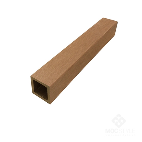 Thanh lam, cột gỗ nhựa Luxwood - Lam gỗ nhựa ngoài trời 40x40 - Wood