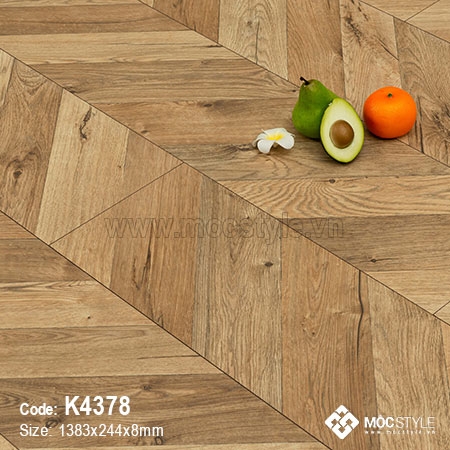 Sàn gỗ Châu Âu - Sàn gỗ xương cá KAINDL K4378