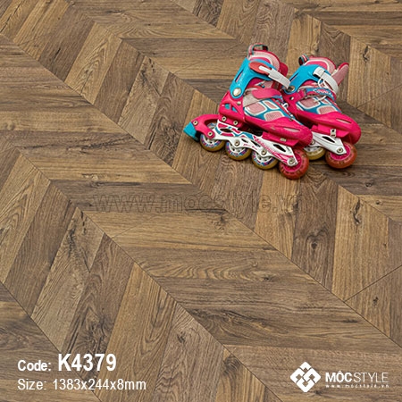 Sàn gỗ Châu Âu - Sàn gỗ xương cá KAINDL K4379