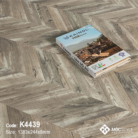 Sàn gỗ Châu Âu - Sàn gỗ xương cá KAINDL K4439