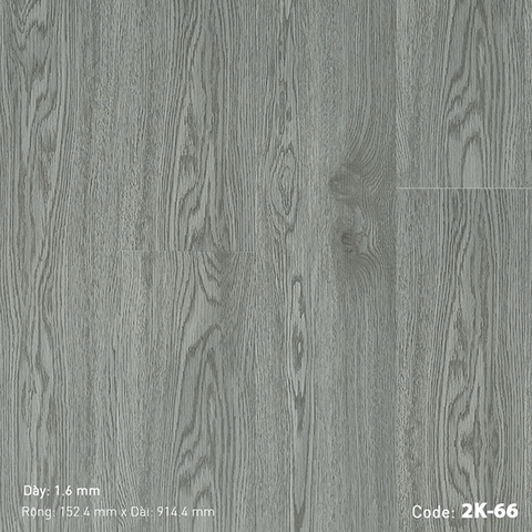 Sàn gỗ khuyến mãi - Sàn nhựa có keo sẵn 2K-66