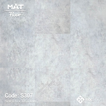 Sàn nhựa giả đá 4mm - Sàn nhựa Matfloor S307