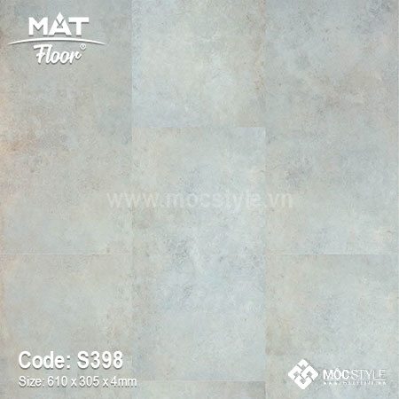 Sàn nhựa giả đá 4mm - Sàn nhựa Matfloor S398