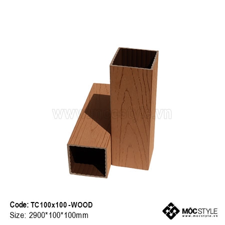  - Thanh lam gỗ nhựa Ultra PVC TC100x100 Wood