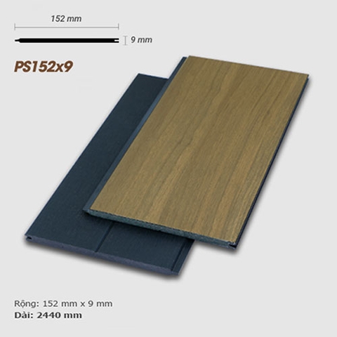 Ốp tường gỗ UltrAwood - Ốp tường gỗ UltrAwood PS152x9 Rose Teak