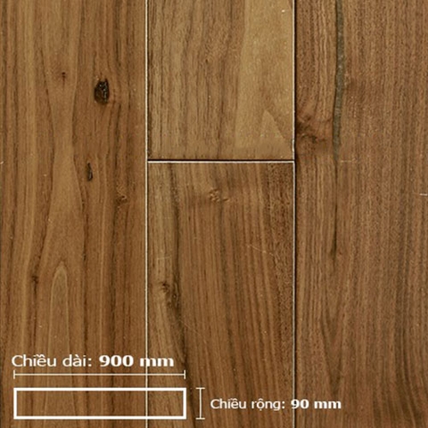  - Sàn gỗ Walnut ( Óc chó ) 900mm