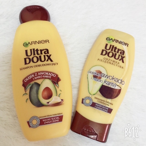 BỘ DẦU GỘI XẢ TINH CHẤT BƠ GARNIER ULTRA DOUX - NGA