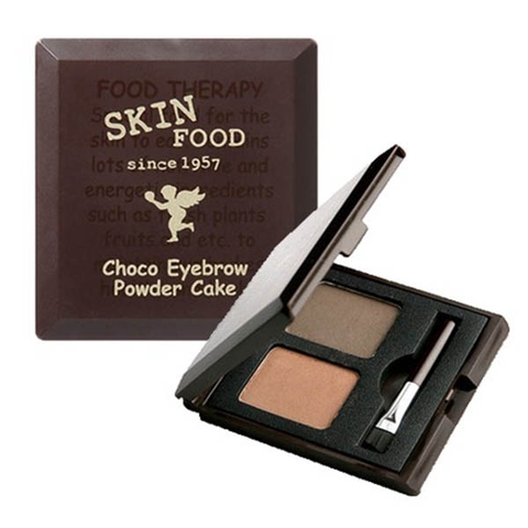 BỘT TÁN CHÂN LÔNG MÀY CHOCO EYE BROW POWDER CAKE SKINFOOD